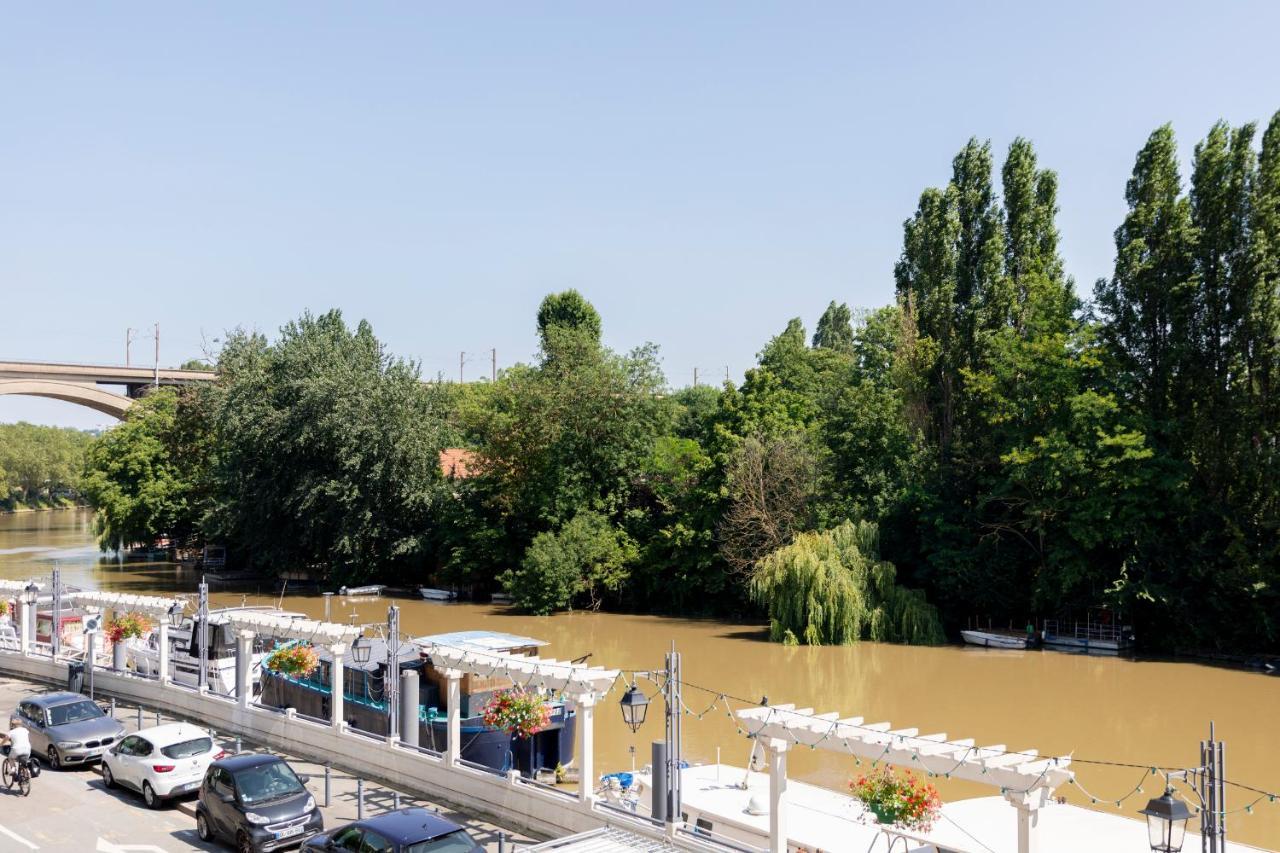 Appart'Hotel Vacanceole Paris Quai De Marne - Ex Adagio Nogent-sur-Marne Exterior foto