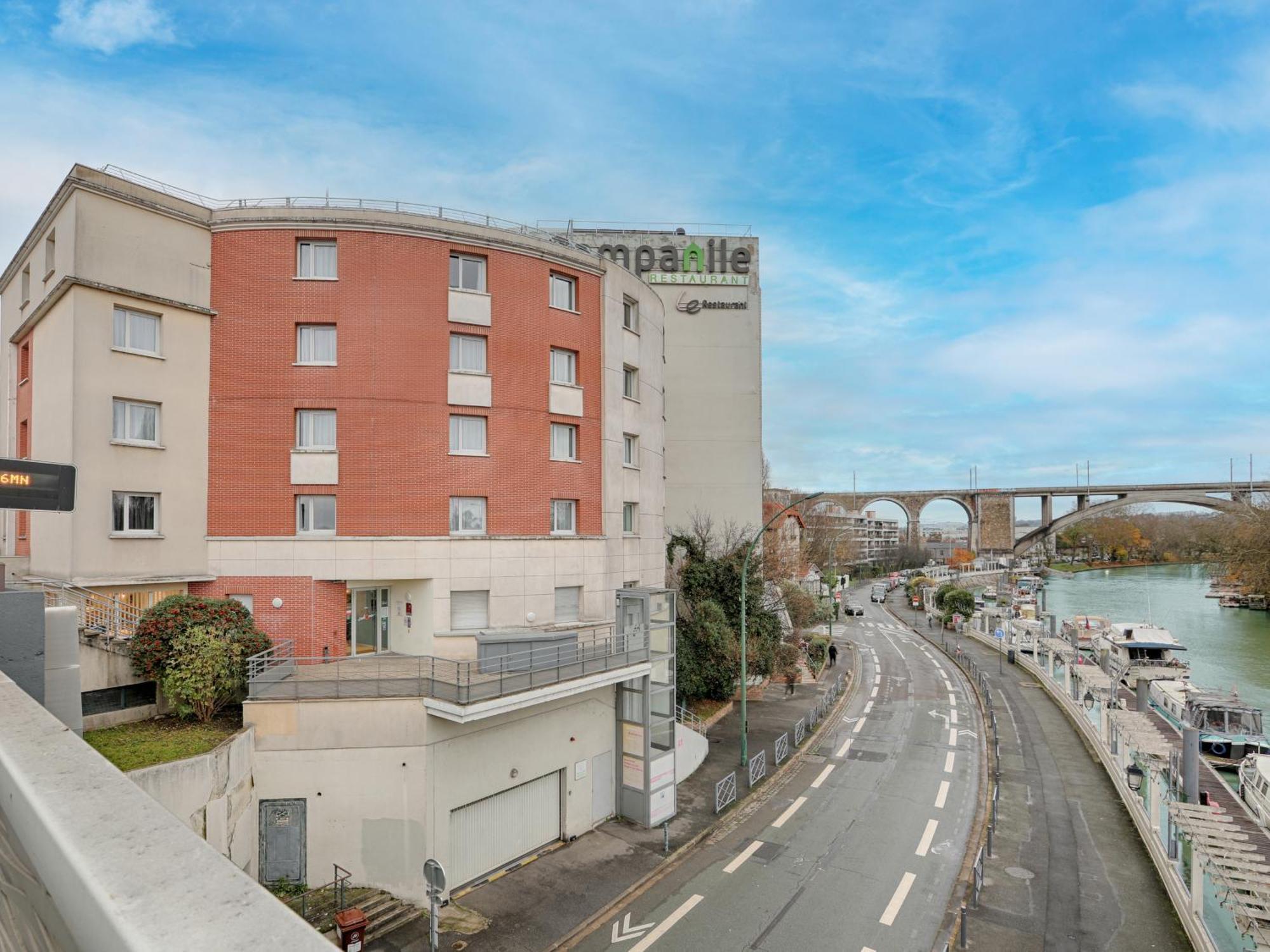 Appart'Hotel Vacanceole Paris Quai De Marne - Ex Adagio Nogent-sur-Marne Exterior foto